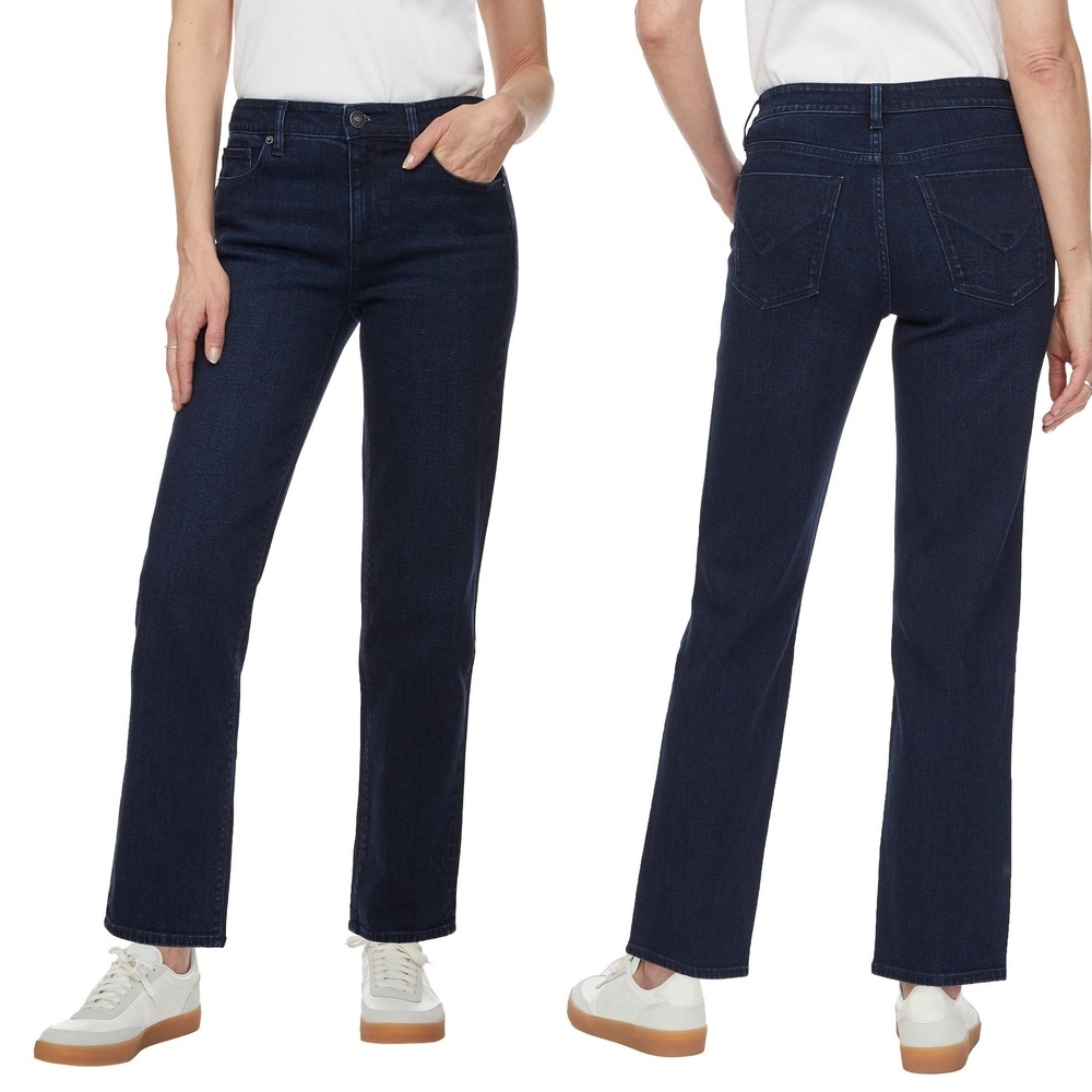 Hudson Women's Size 4/27 Midrise Straight Jeans Obscurity Blue H0871